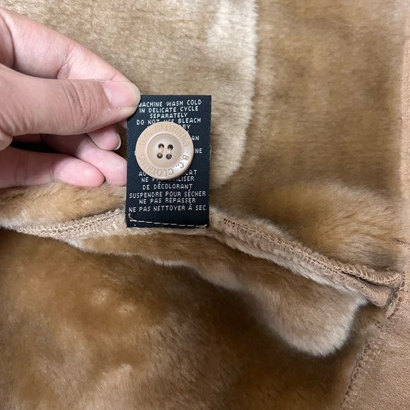 Suede Faux fur coat - Picture 4 of 6